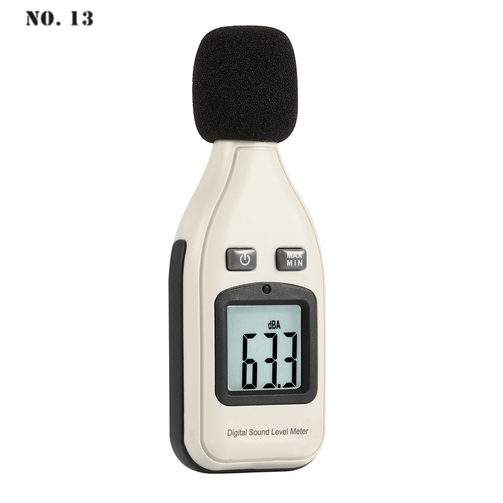 30-130dBA Digital Sound Level Meter 1.5dB Digitale Geluidsniveau Meter Precisie Decibel Recorder Tester Lcd Auto Backlight