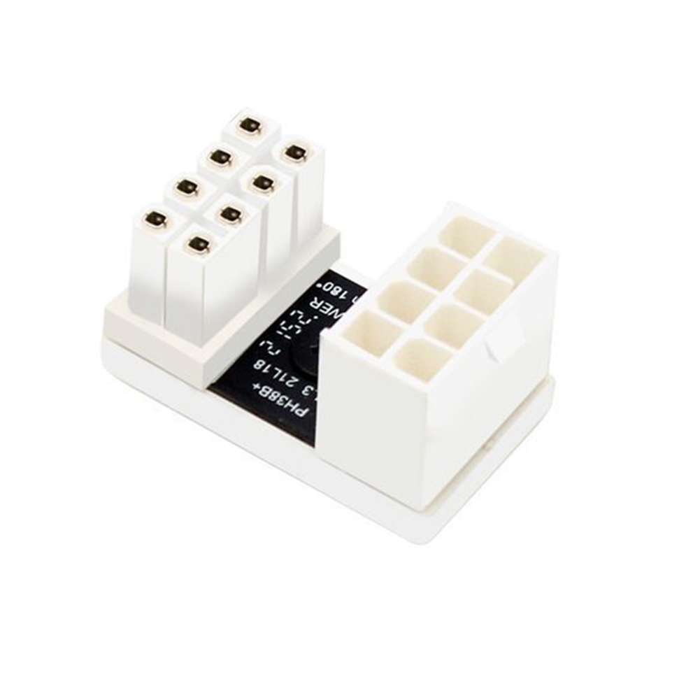 ATX GPU Adapter Elbow Head GPU Power Steering Connector 180 Degree Angled Power Steering Connector for Desktop Video Card GPU: Other