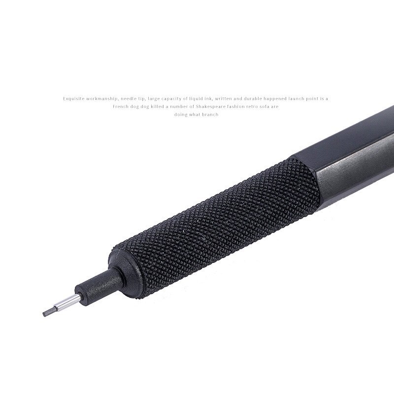 Rotring-portaminas de 500mm/0,5mm, portaminas de plástico con agarre metálico, 1 unidad