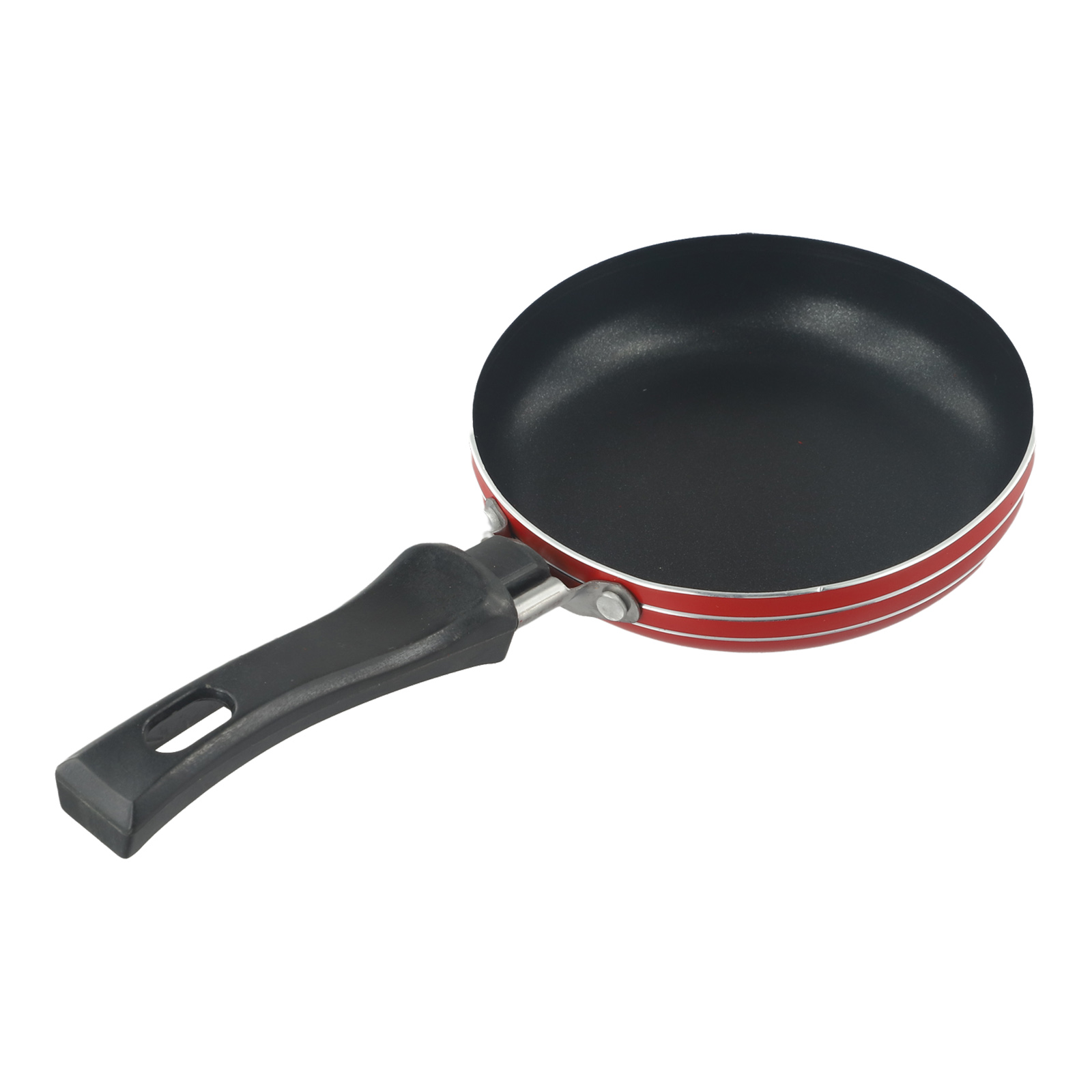 12/14/16Cm Mini Koekenpan Met Antiaanbaklaag Stalen Pan Pan Voor Kookgerei Thuis Kookgereedschap Keukengerei Willekeurige Kleur