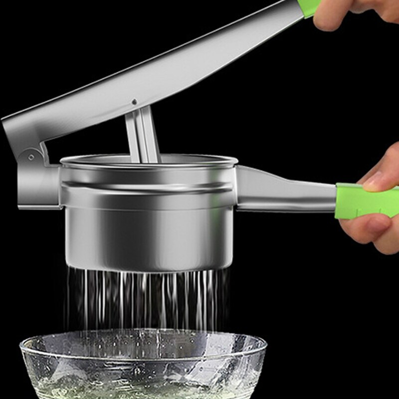 Kitchen Stainless Steel Water Squeezing Device,Vegetable Squeezing Device,Multifunctional Food Filling Dehydrator,Juicer