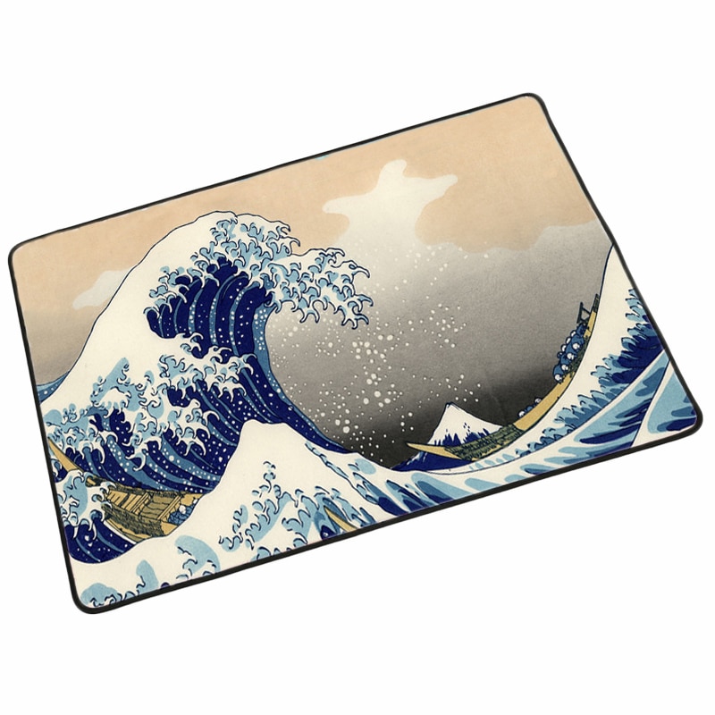 Japan The Great Wave of Kanagawa Art Mouse Pad Large Computer Gaming Mousepad Gamer XL Rubber Otaku Keyboard pad Laptop Desk Mat