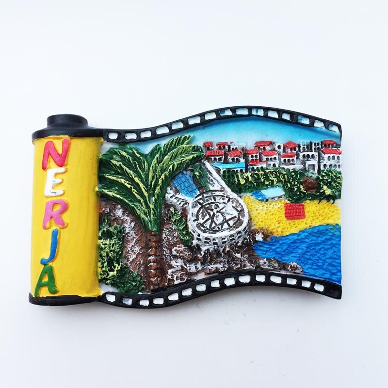 Nerja Spain Madrid Seville Torido Barcelona Fridge Magnet Souvenir Refrigerator Magnets