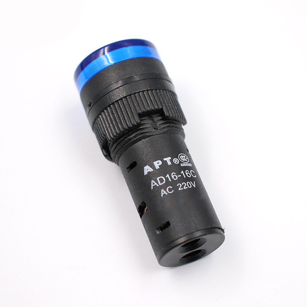 1pcs LED Indicator Light 12V 24V 220V 16mm Panel Mount LED Power Indicator Pilot Signal Light Lamp Night Light