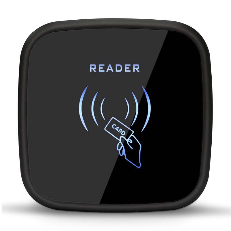 RFID Dual frequency Card Reader support ID and IC card 125k & 13.56M waterproof IP66 wiegand 26/34 output Access Control sn:D81