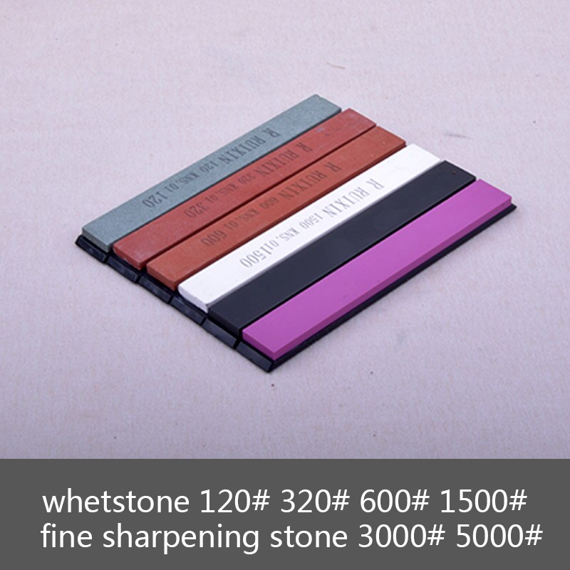 120-3000-10000 grit ruixin pro knife sharpener fixed sharpening system sharpening stone knife sharpening system: 6stones(4W2F)
