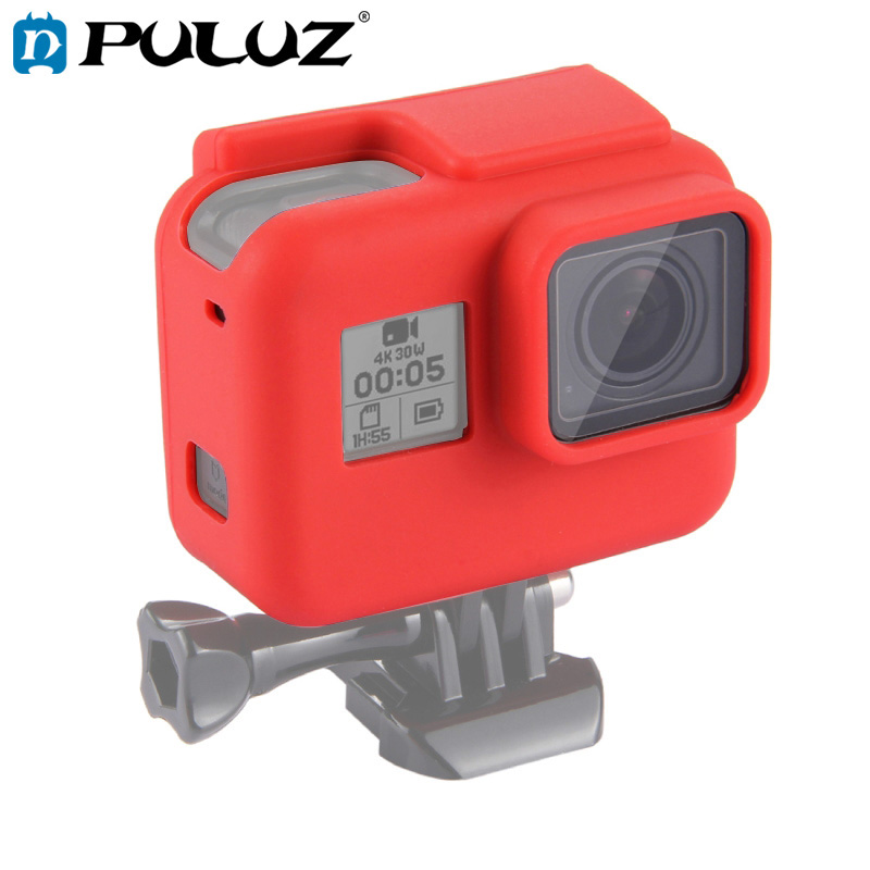 PULUZ Case Soft Cover Bag For GoPro HERO 7/6/5 Black Soft Silicone Protective Case For Go Pro Hero7 Hero6 Hero5 Hero2018 Frame