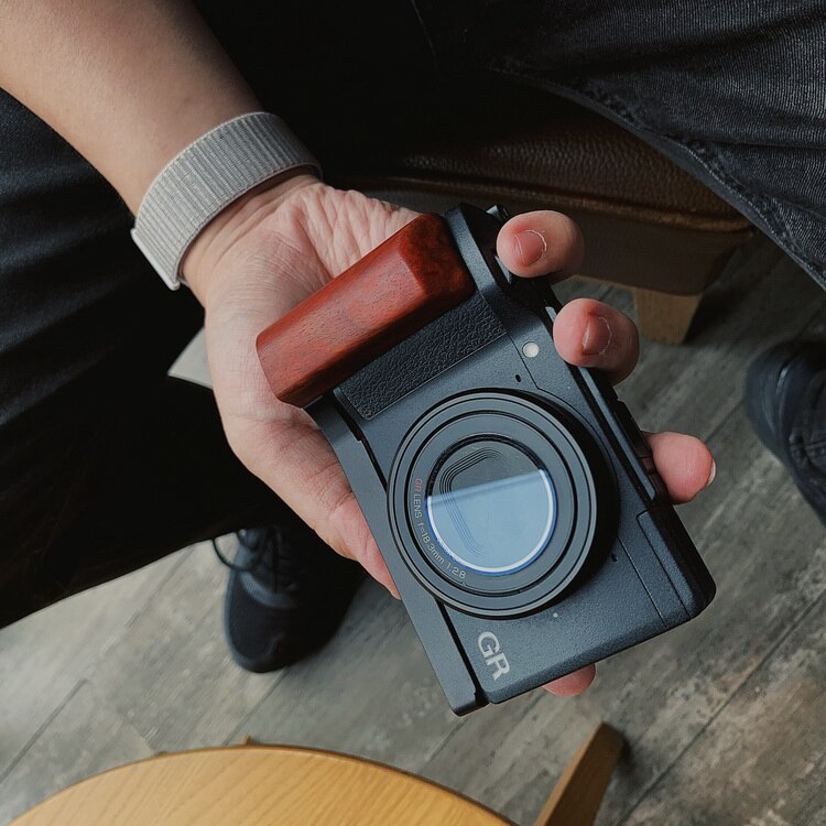 Holz Holz Hand Griff schnell Freisetzung L Platte Halterung Für Ricoh GR2 GRII Ricoh GR 2