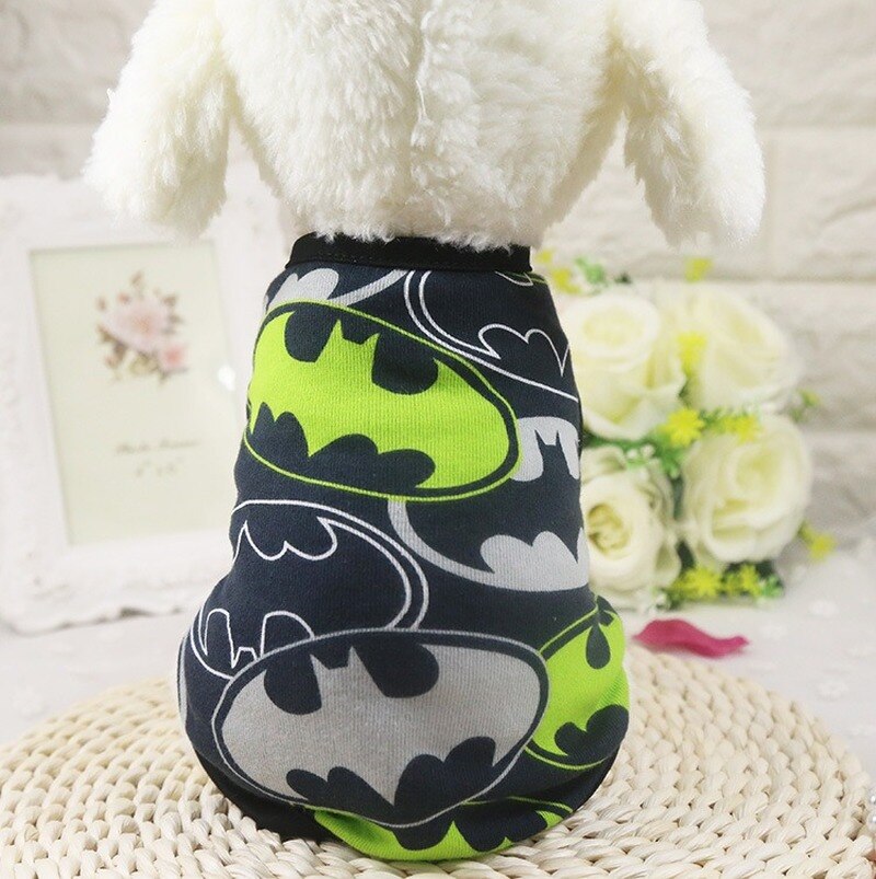 Camouflage Dog Clothes Mesh Clothing for Dogs Small Super Pet Outfits Cute Cartoon Spring Summer Yorkies Print Ropa Para Perro