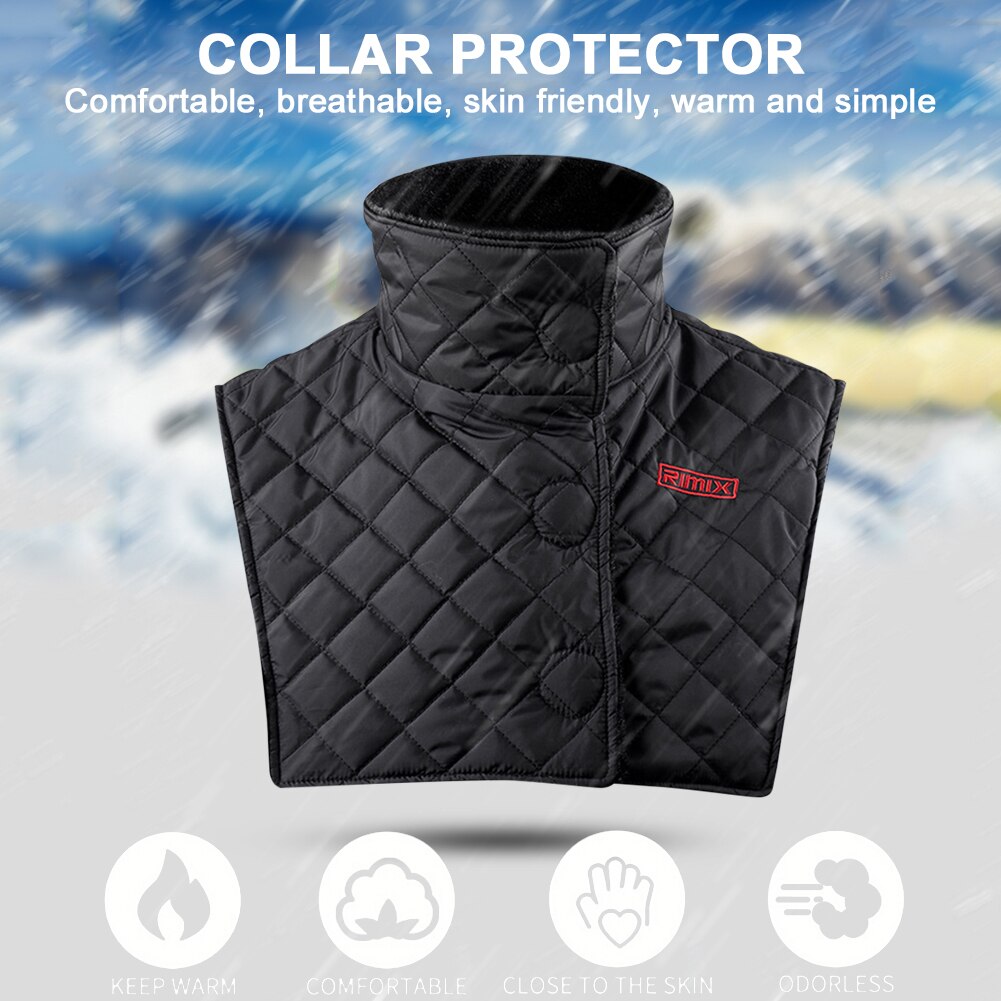 Waterproof Winter Warm Scarf Neck Wrap cloak Bib Windproof Thermal Hood Neck Warmer Protective For Winter Sports Riding