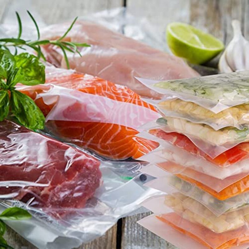 Automatic Vacuum Sealer Machine With Cutter,Portable Vacuum Storage Sealer For Dry &amp; Moist Food Saver