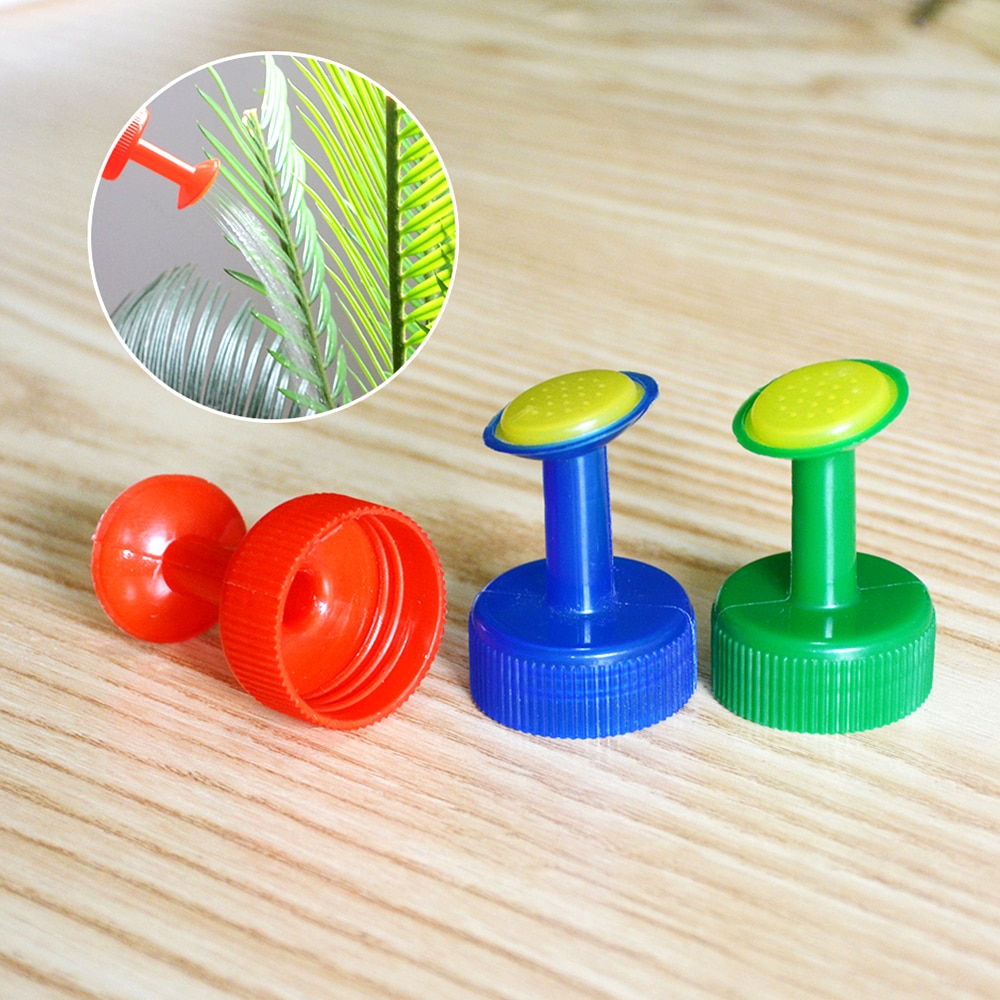 Embout d'arrosage en plastique PVC, embout de bouteille trois couleurs, embout d'arrosage pour les légumes, 1 pièce