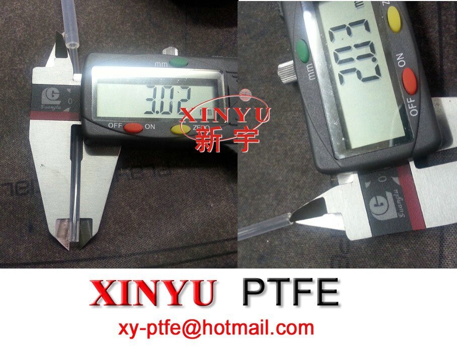 Tetrafluorid kapillær  f4 polytetrafluorethylen slange ptfe fep transparent  f46 rør pfa rør