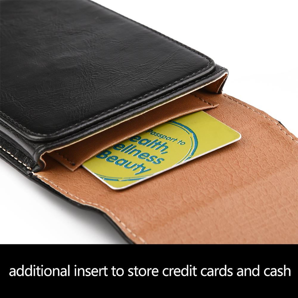 PU Leather Pouch Cover waist bag For iphone6 6s 7 8 plus Magnetic Vertical Holster 4.7/5.5" for iphone 6 7 8 phone belt case