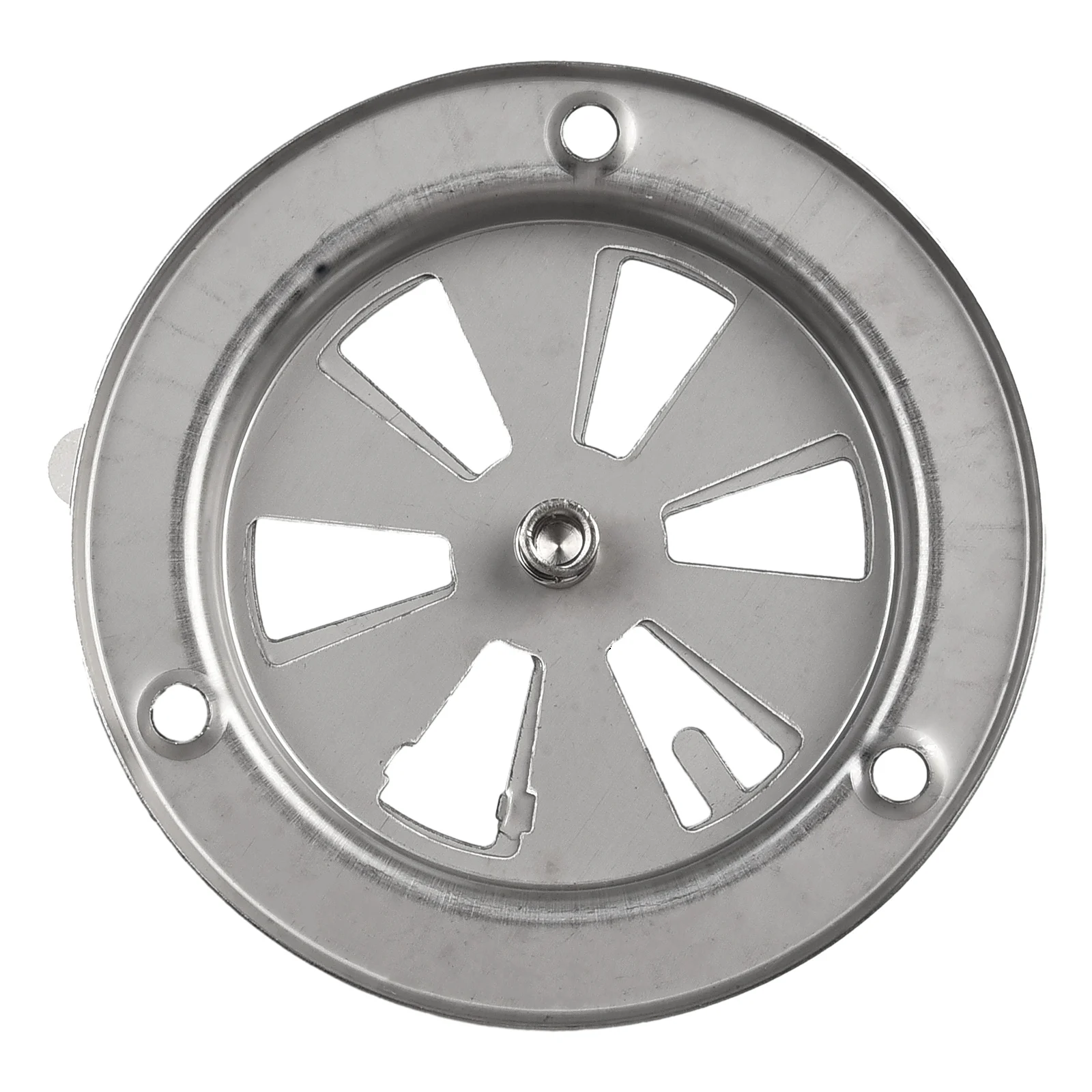 1 st BBQ Grill Uitlaat Rvs Kachel Ontluchter Demper Oven Air Regelklep Uitlaat Ronde Cover 9.5x9.5x3 cm
