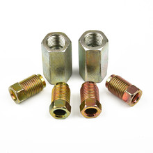Brake Pipe 2 Qty 2 Way Female Connector With 4 M10 10mm Male Nuts 3/16 " Union 10mm Female Brake Pipe Connectors