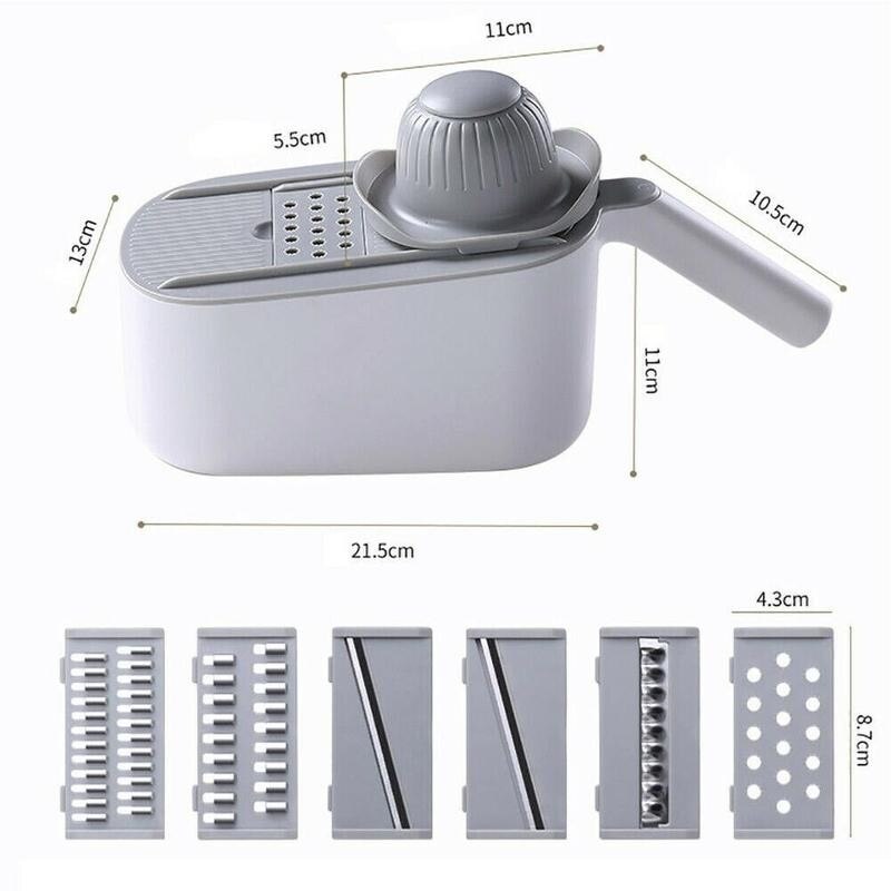 Vegetable Peeler Cutter Fruit Chopper Potato Carrot Nicer Fruit Dicer Slicer Cutting Food Tool Set Peeler Kitchen Dicer Shr Q5T2