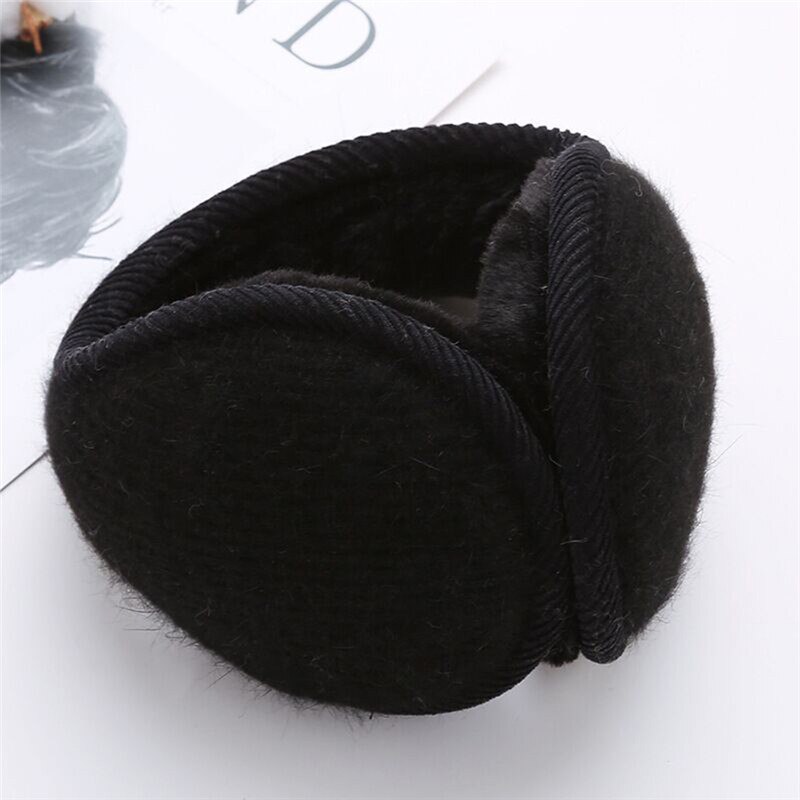 Korvalaput korvalaput korvalämmittimet pääpanta säädettävä naisten miehet tytöt pojat talvi: Musta