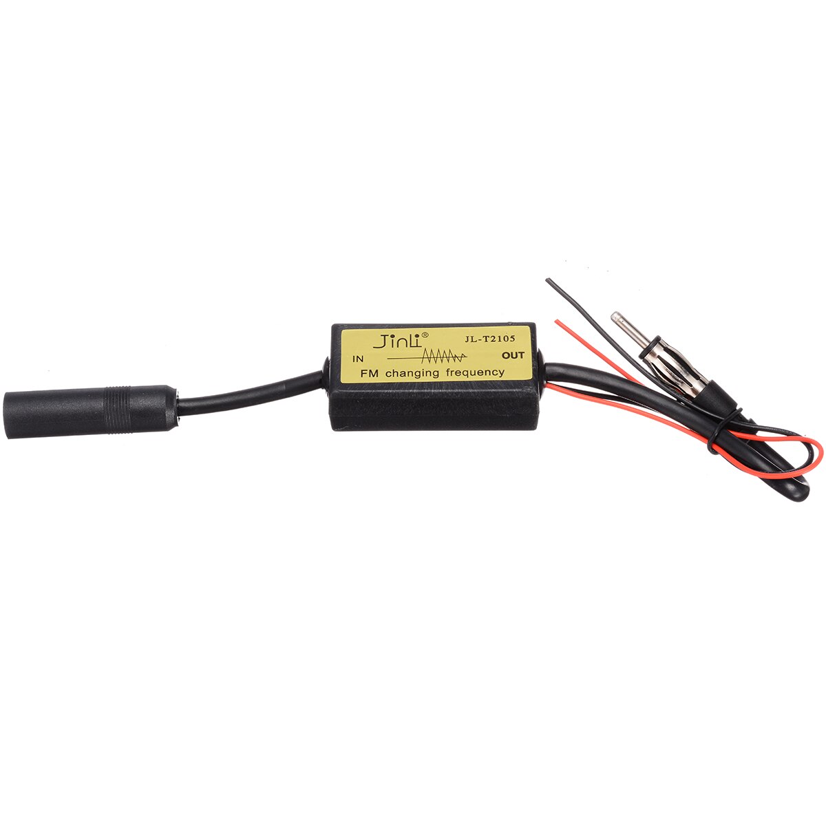 Expansor de frecuencia de banda FM para Radio de coche, convertidor de FM88-108Mhz negro para accesorios electrónicos japoneses, 1 unidad