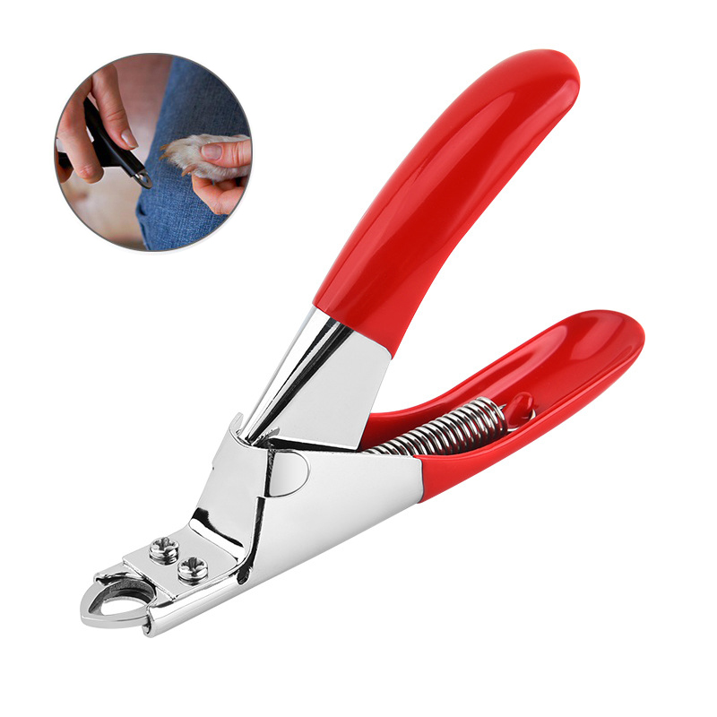 Cortaúñas para mascotas, tijeras de acero inoxidable para cortar los dedos de los pies, herramienta de aseo para perro, cachorro, gato, gatito, conejo, pájaro, hámster, 1 ud.