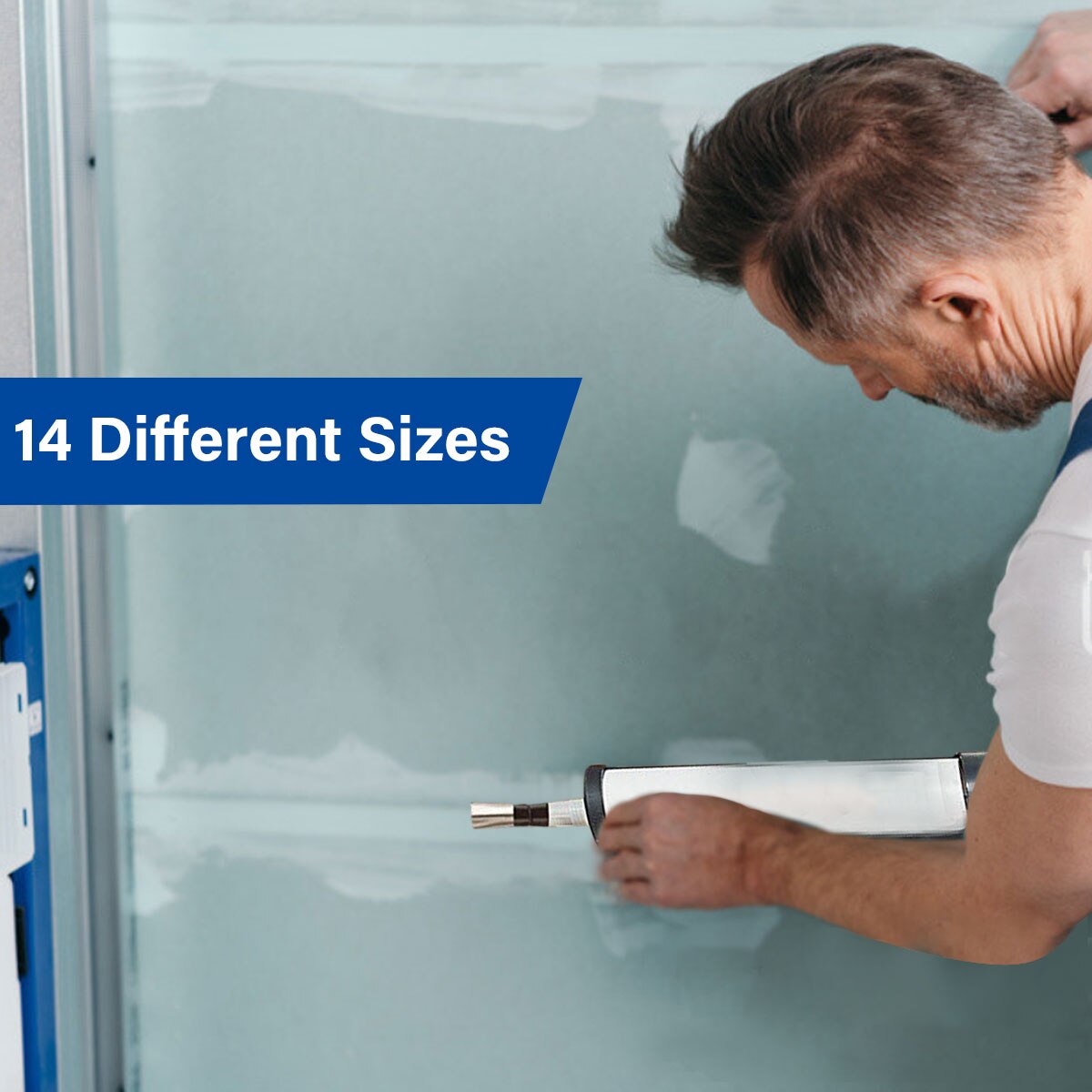 14PCS Stainless Steel Caulking Finisher Caulk Nozzle Caulking Finisher Silicone Sealant Glue Remover Scraper applicator Tool