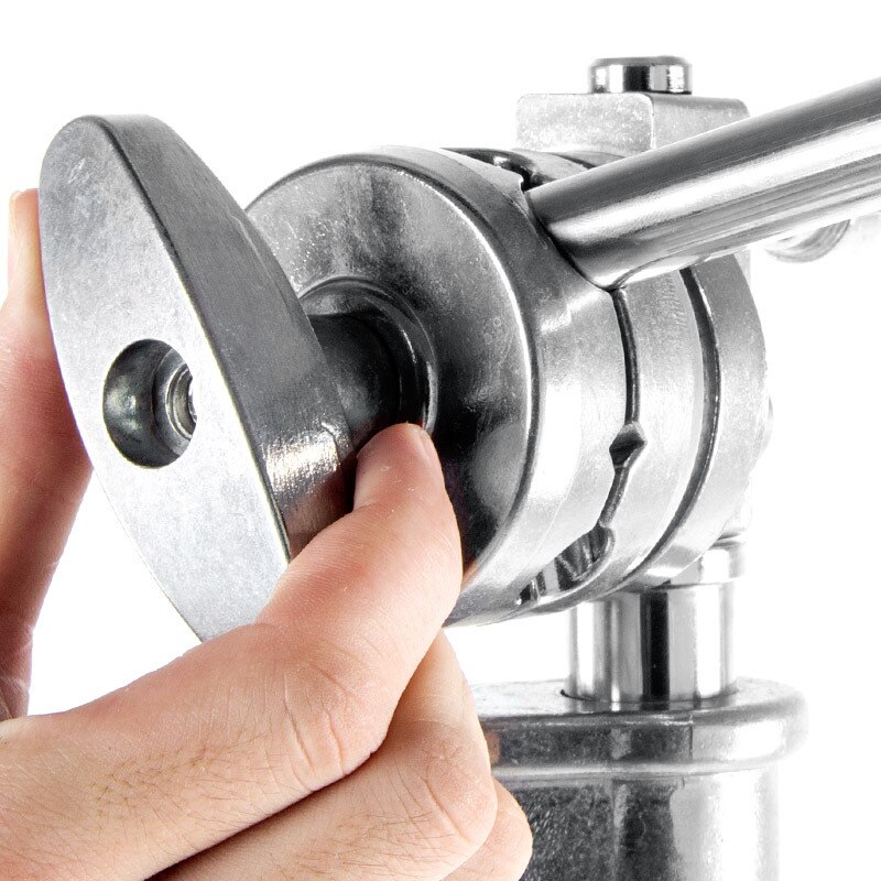 Cabeza de agarre resistente de Metal c-tipo fotografía ic cabeza giradiscos adaptador de montaje para soporte de luz