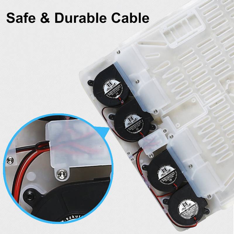 4/8 sisäänrakennettu tuuletin 3d 12v jäähdyttävä auton istuimen tyynynpäällinen ilmatuuletettu tuuletin ilmastoitu jäähdytintyyny 3 nopeutta auton istuimen tyynynpäällinen