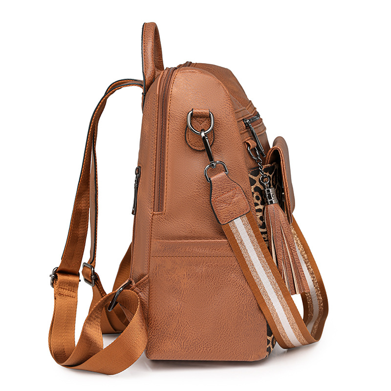 Bolso y bolso de para mujer, mochila grande para mujer, mochila de viaje de cuero PU, bolsos de hombro de para mujer, mochila escolar