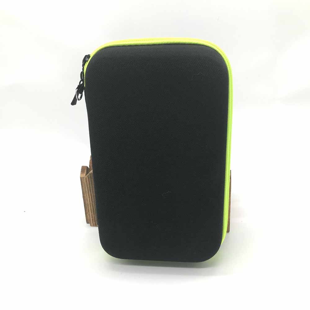 Eva Scheerapparaat Scheermes Houder Opbergtas Voor Mannen Elektrische Scheerapparaat Draagtas Shockproof Hard Reizen Zwarte Opbergtas