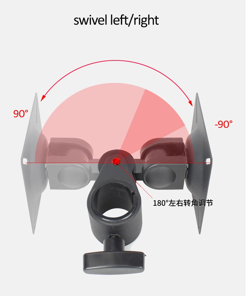 DL-X02-920D X Shape base big height adjustable160cm 150cm double 10"-27" monitor floor stand 360 rotate full motion