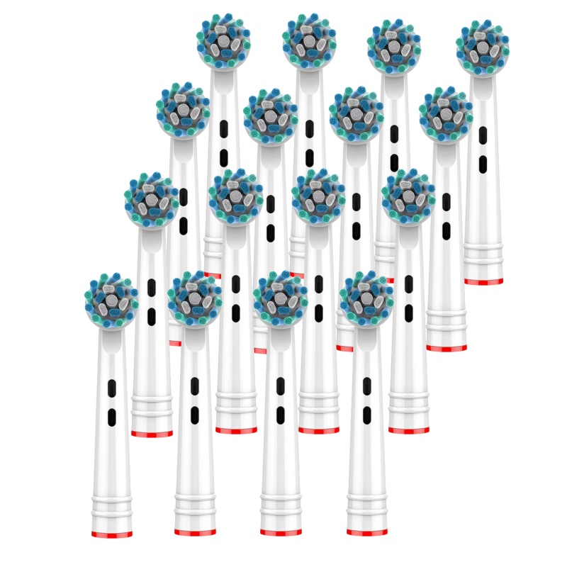 4 Stuks/12 Stuks/20 Stuks Elektrische Opzetborstels Vervanging Zachte Haren Compatibel Voor Orale b: WHITE