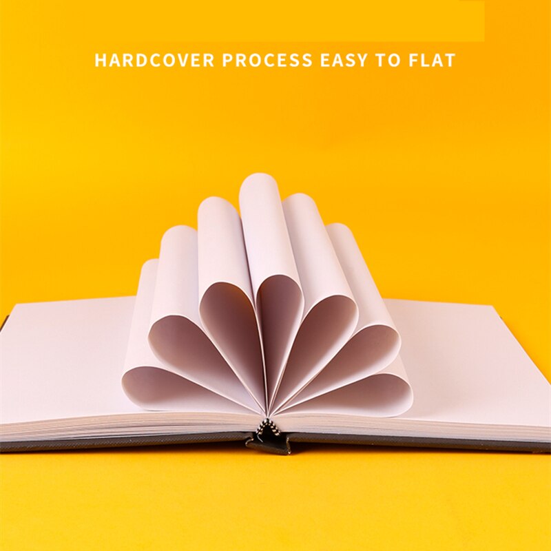 80sheets Hardcover Sketchbook A4 A3 A5 80 Sheets 110g Artists Drawing Blank Painting Paper Sketch Pad MSB0089 Art Supplies