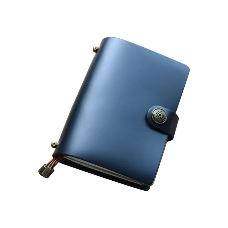 Vintage Leather Travel Journal Notebook Diary Embossed Press Notepad Sketchbook P9YA