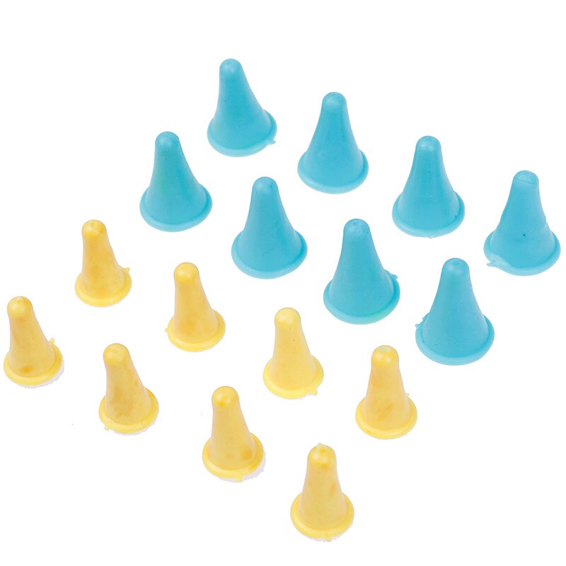 16Pcs Rubber Kegelvorm Breien Breien Naalden Cap Tips Point Beschermers Voor Breien Craft Naaien Accessoires