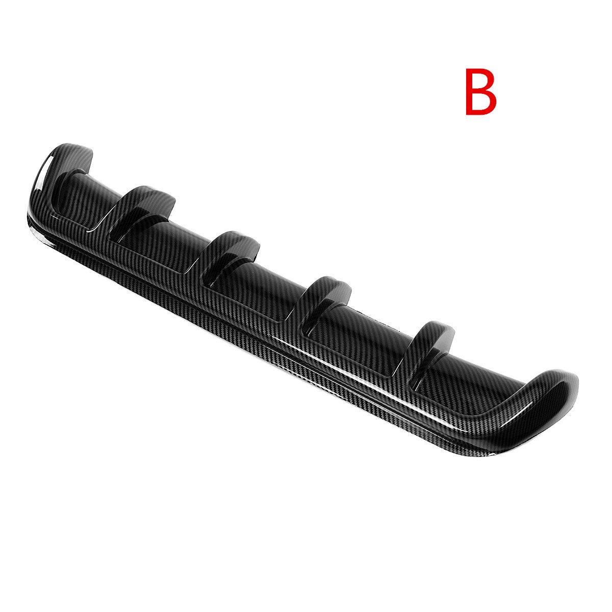 Bil bak hajfena stötfångare läpp diffusor för volvo  s80 kombi du  t6 c70 v50 s40 c30 lexus lc ct  is250c kia kue  k5 forte 5 pop: B