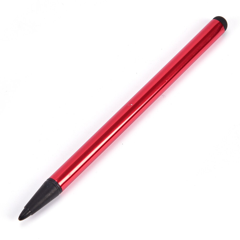 1Pc Capacitieve Resistive Pen Touch Screen Stylus Potlood Voor Tablet Ipad Mobiele Telefoon Pc Capacitieve Pen