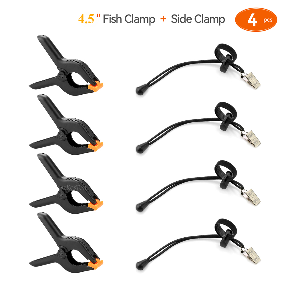 Hintergrund-Clips, Fotografie-Hintergrund, Klemme, eitern Hintergrund, robust, für Musselin, grüNe Bildschirmbefestigung, Fotostudio-Zubehör: Orange