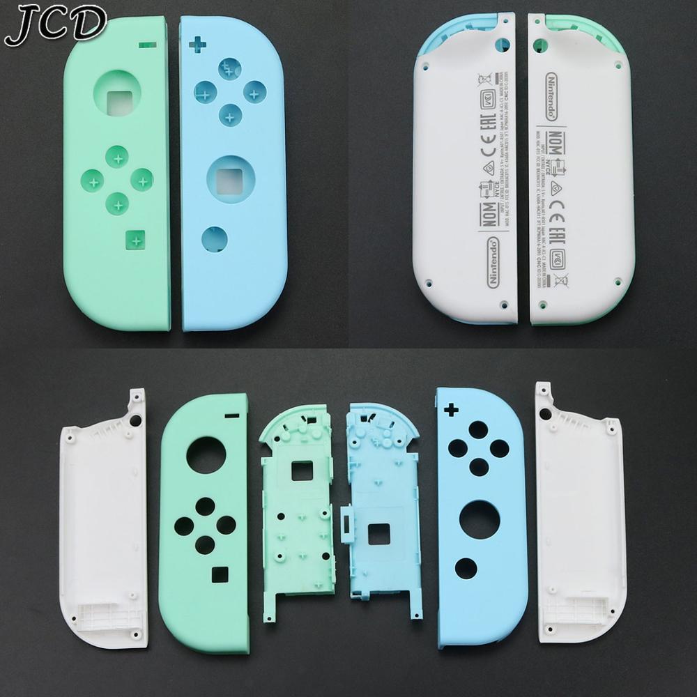 JCD Housing Shell For Nintend Switch Animal Crossing Console JoyCon Replacement for Nitendo Switch Protective Case: F