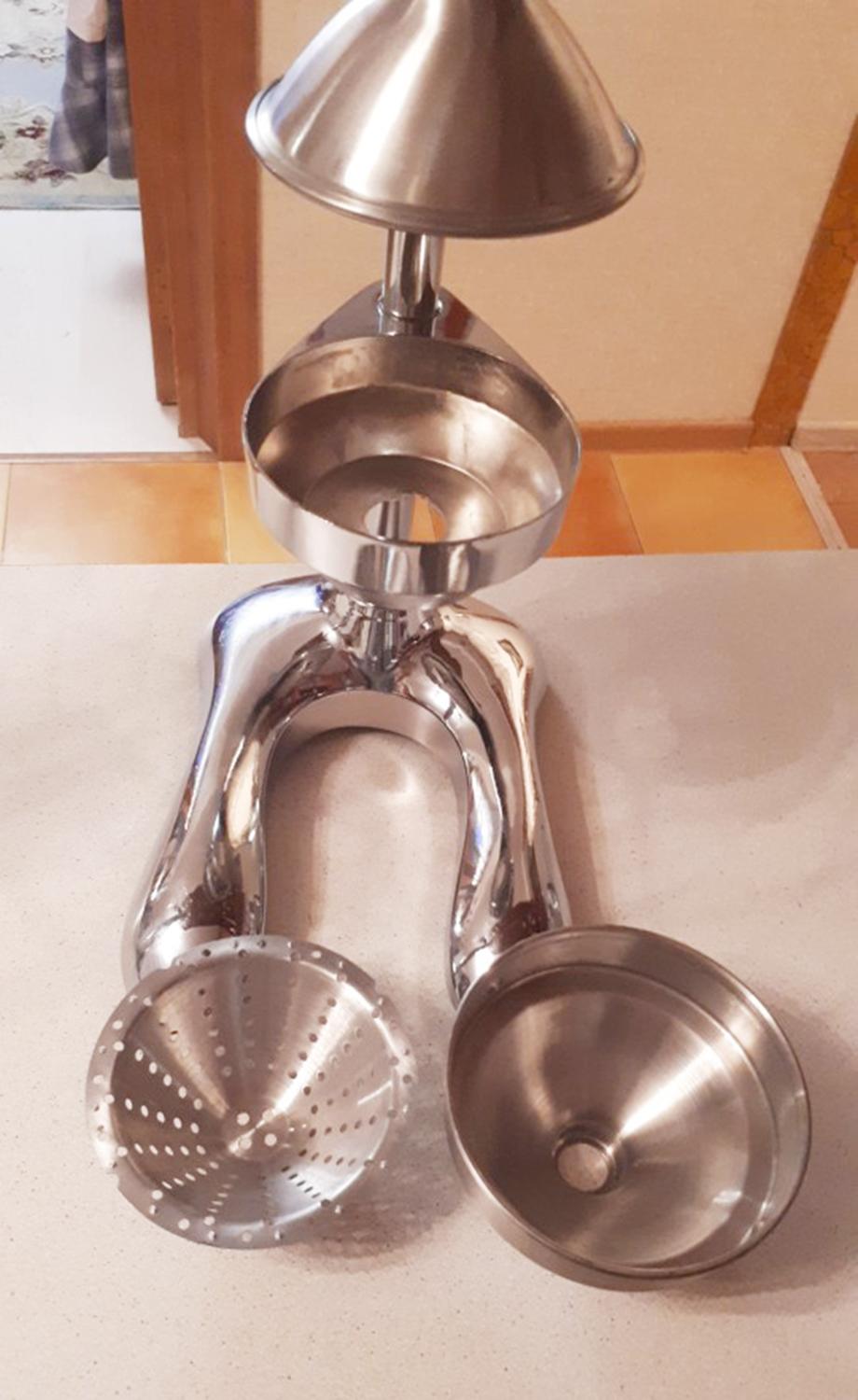 Stainless Steel Citrus Fruits Squeezer Orange Lemon Manual Juicer Lemon Fruit Pressing Machine Hand Press Juicer Home commercial