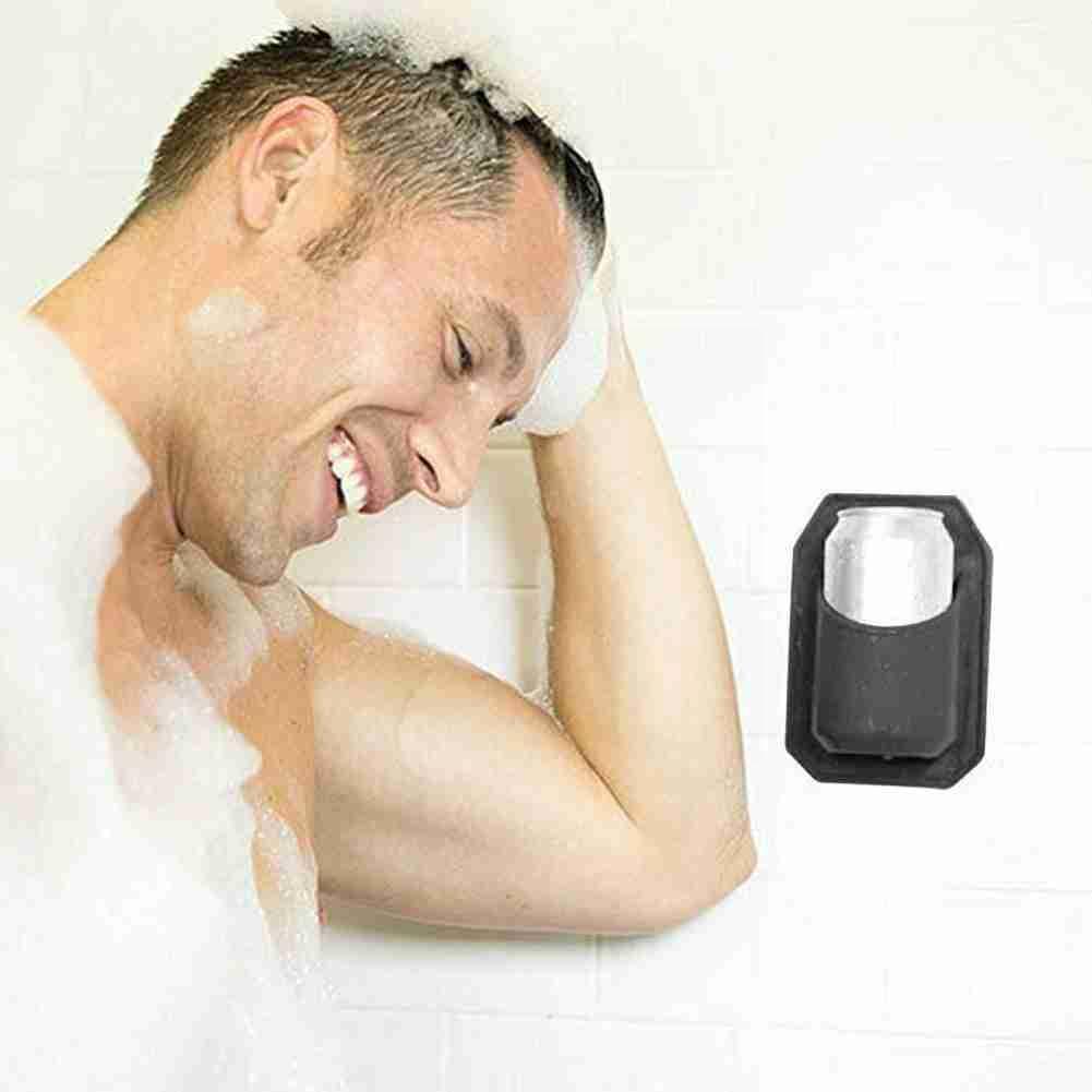 Wall Mounted Beer Can Wine Glass Holding Rack Multifunction Cup Beverage Cola Storage Bracket Bathroom Juice Plastic Holder H6N1