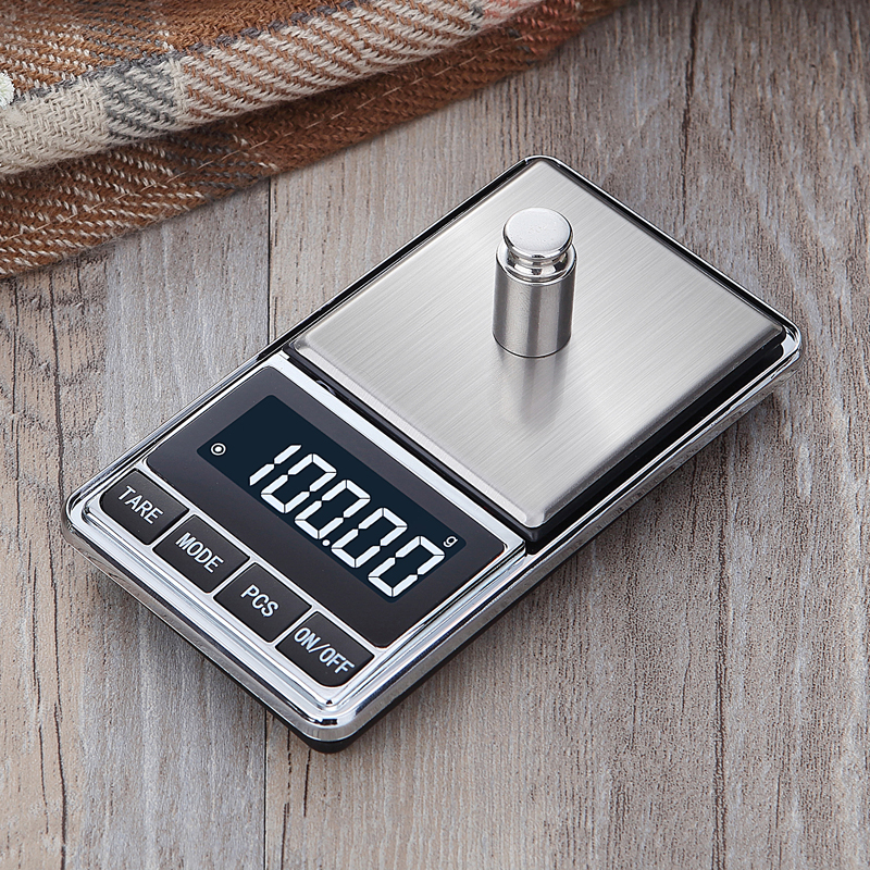 Mini Balance Électronique en Gramme d&#39;Échelle 0,01/0,1 g, Précis pour Or et Bijoux, Idéal pour Cuisine