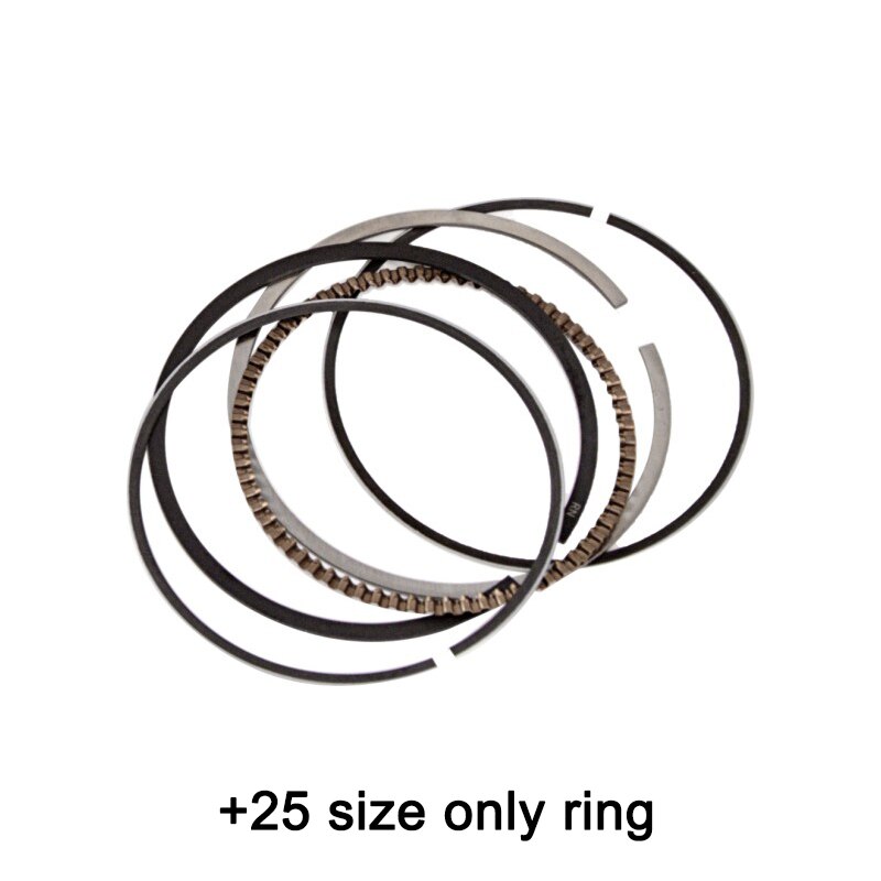 48mm 48.25mm 48.5mm STD +25 +50 +0.25 +0.5 Motorcycle Piston and Ring Kit For Yamaha 3LN FZR250RR EXUP FZR250 Fazer FZR 250: 0.25 Ring