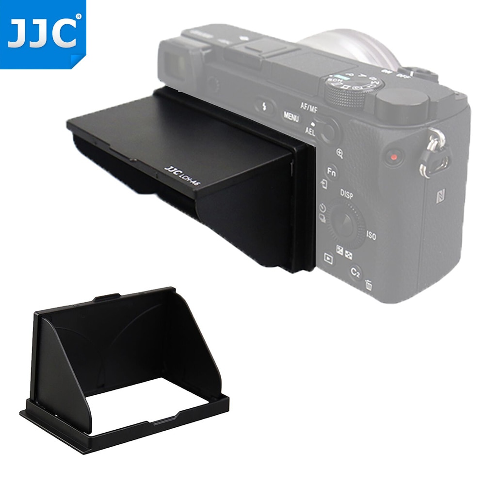 Jjc Camera Lcd Hood Shade Cover Screen Protector Zonnescherm Guard Voor Sony A6400 A6100 A6600 A6000 A6300 A6500 Camera Accessoires