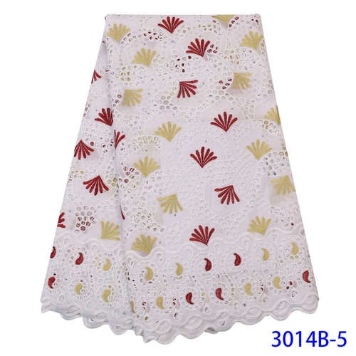 Fransk blonde stof afrikansk stof blonde schweizisk blonde med hulsten farverige  ks3014b: Billede 5