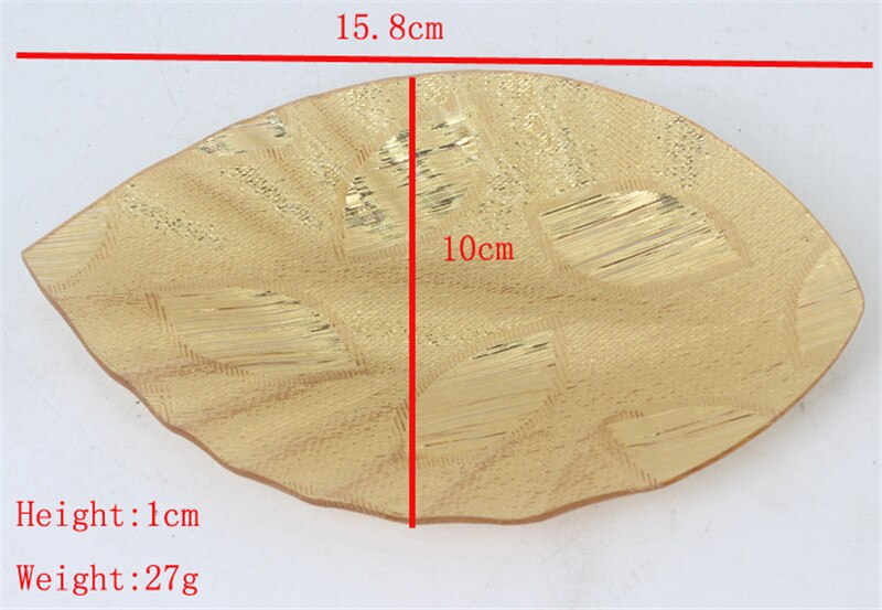 Acrylic Oval Plate Jewelry Set Small Tray Snack Plate Metal Storage Plate Kitchen Storage Tools dish towel saucer inventory: Pink