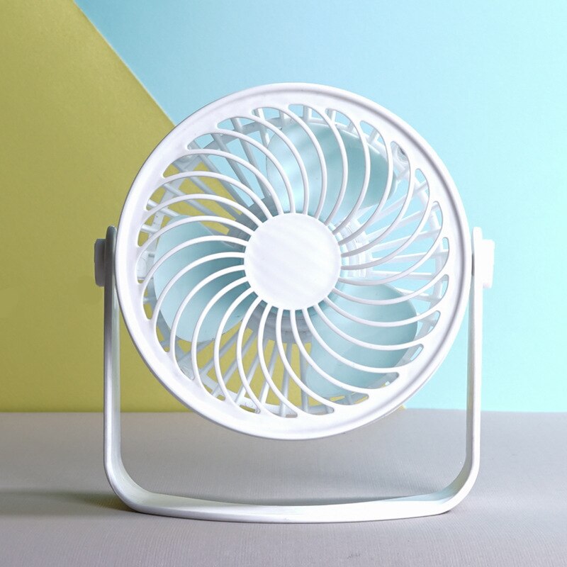 Ventilador eléctrico de 7 pulgadas, aparato de ventilación para mesita de noche, de pared, de escritorio, para estudiantes, mesa de dormitorio, aire acondicionado para el hogar y la Oficina: USB1