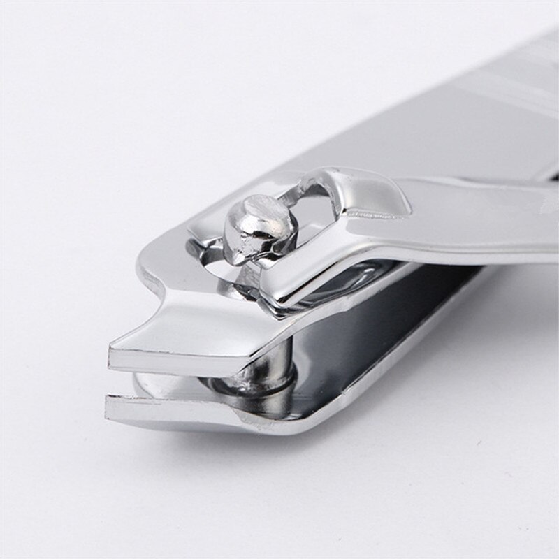 Carbon Rvs Nail Clipper Cutter Trimmer Professionele Manicure Pedicure Hand Teen Nagelknipper 4 Size