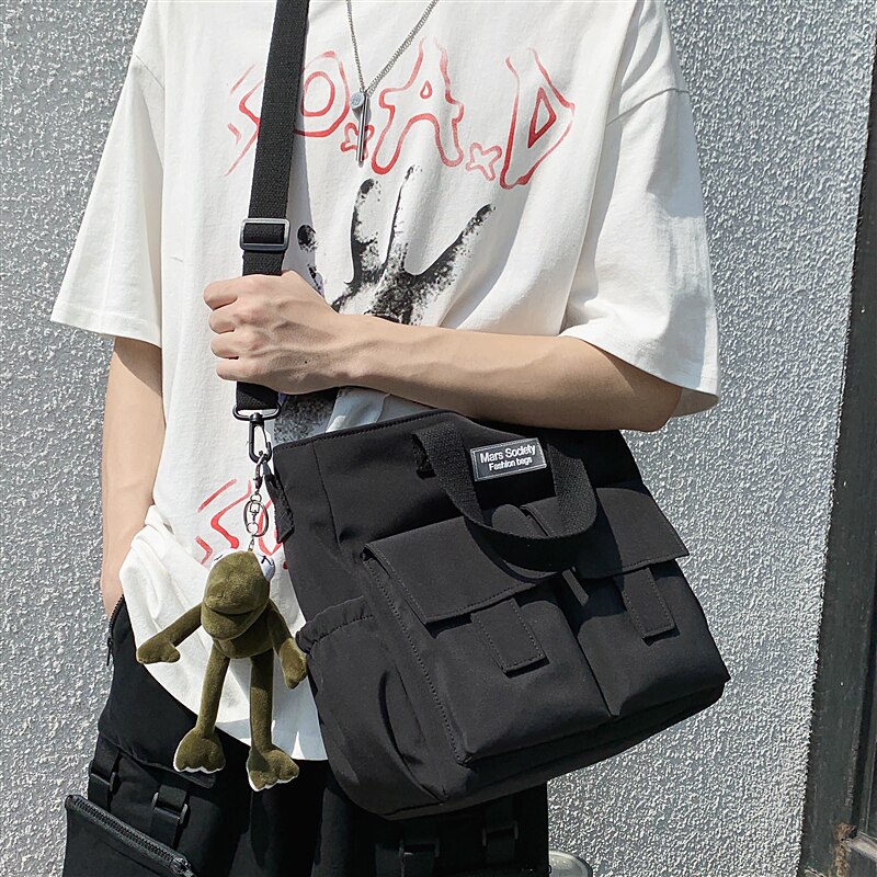 originale outillage sac sac de messager Couple de japonais en Nylon étudiant Simple sac à bandoulière sac à bandoulière décontracté