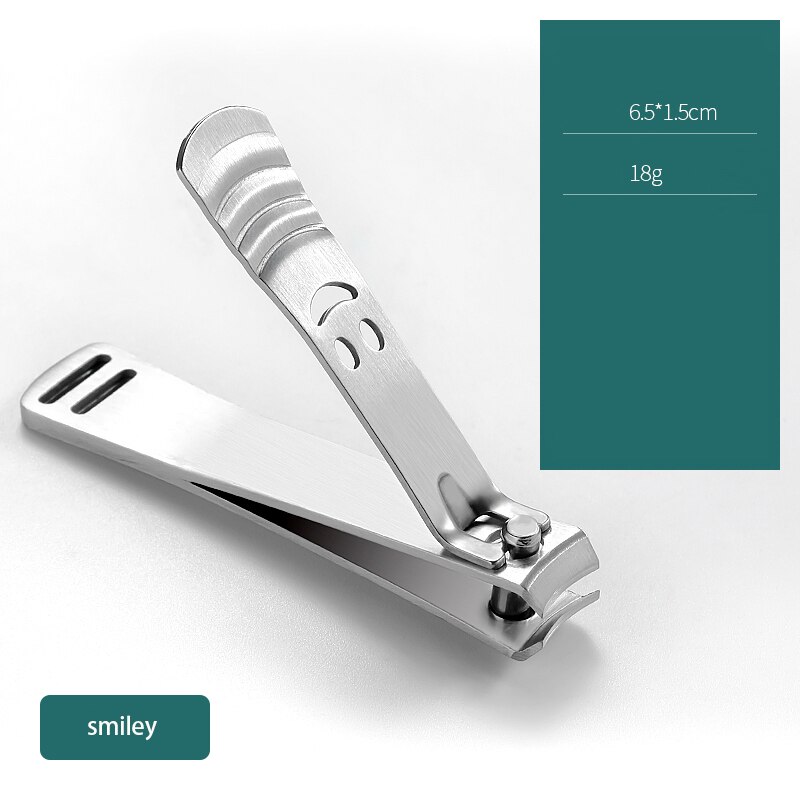 Roestvrij Staal Nagelknipper Manicure Tool Nail Cutter Professionele Nagel Snijden Nail Trimmer Schaar Nail Tool: Smiley