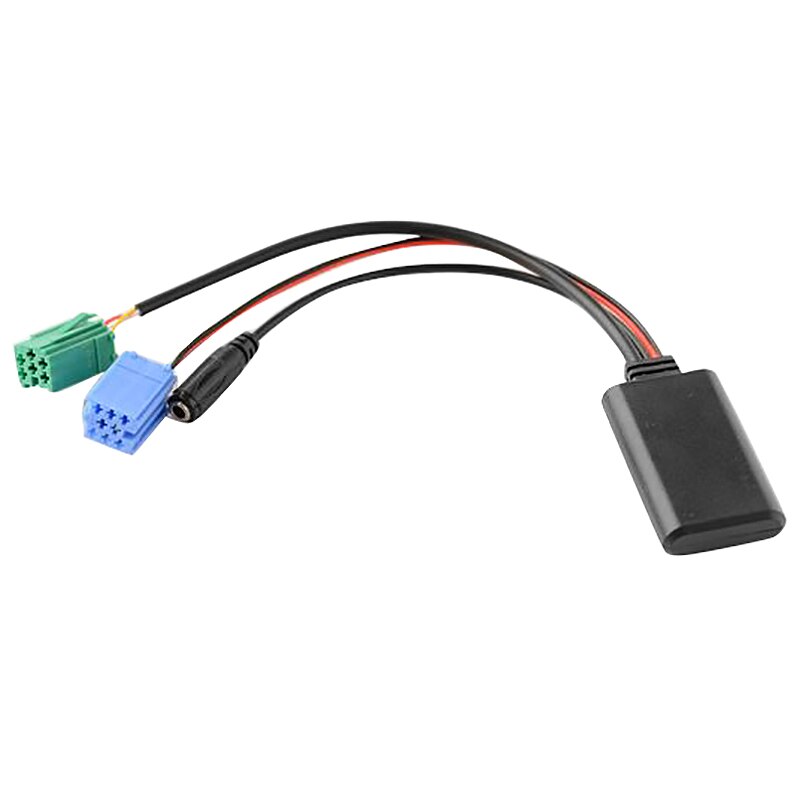 Kit mains libres pour voiture et téléphone portable en bluetooth 5.0, adaptateur d'appel gratuit pour Renault 2005 — avec câble et microphone